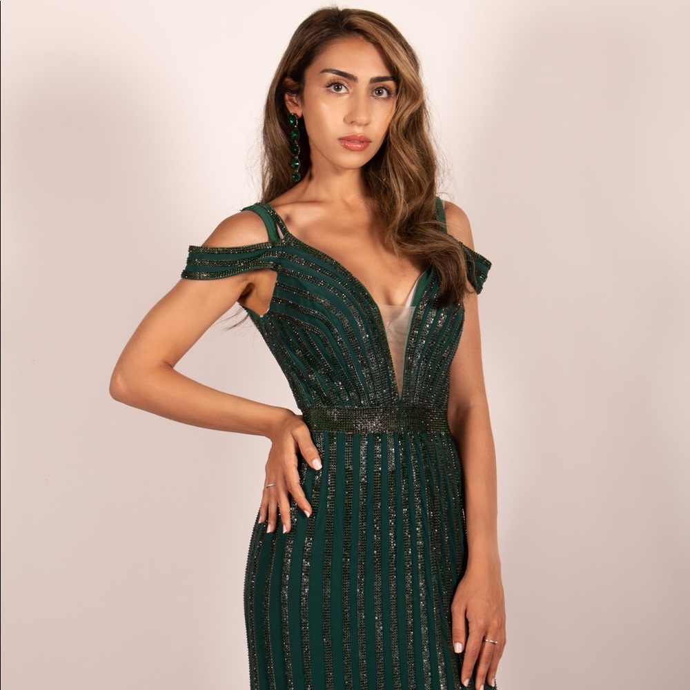 Jovani beaded dress
